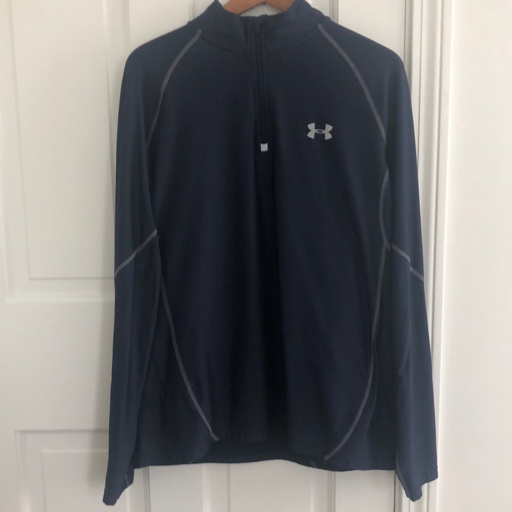 Under Armour Quarter Zip (blue, large)